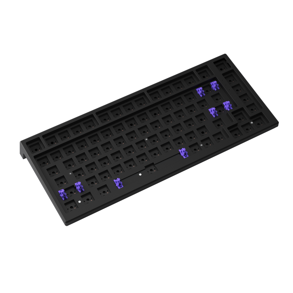 Teclado Akko MONSGEEK MG75W Kit de teclado 75% 83 teclas Hot-Swap Kit de teclado mecânico para jogos com fio USB tipo C + sem fio 2,4 GHz - Imagem 6