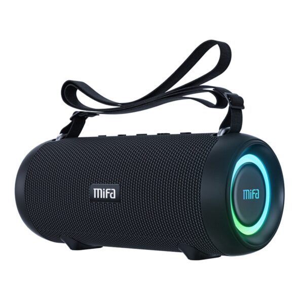 Caixa de Som Mifa A90 Alto-falante Bluetooth 60W Potência de saída Alto-falante Bluetooth com amplificador de classe D Excelente alto-falante de acampamento com desempenho de graves