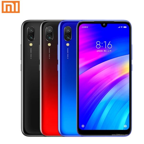 Celular Original Xiaomi Redmi 7 4GB 64GB Versão Global Google Play Android com Impressão Digital com Frete Gratuito