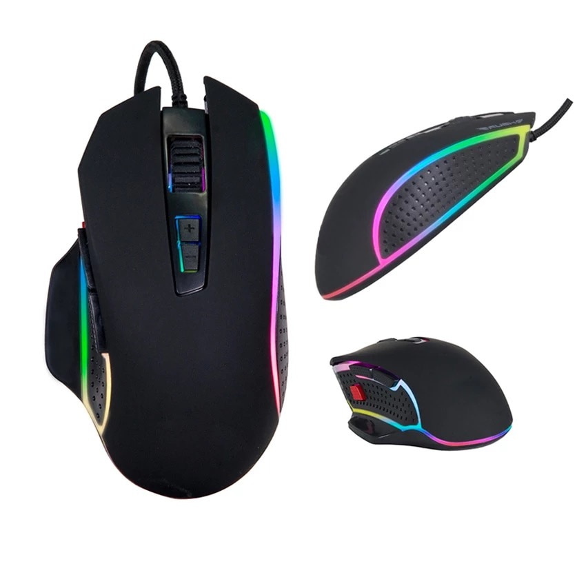 Mouse Gamer Led Rdg 4800dpi 7 Knup Kp Mu006 - Imagem 4
